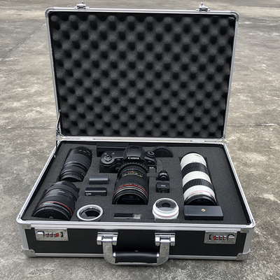 单反相机箱子铝合金摄影器材工具镜头收纳行李手提安全防震拉杆箱